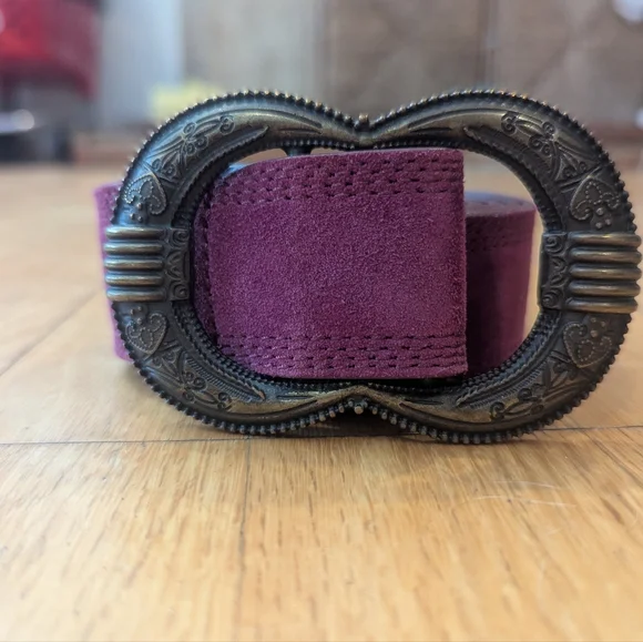 Sezane | Accessories | Sezane Gaia Belt In Purple 0 Real 